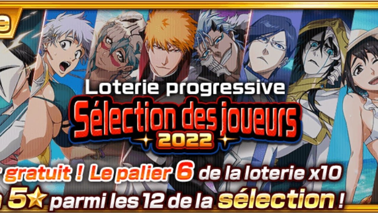 Poll selection Banner End of 2022 Summons ! Bleach Brave Souls