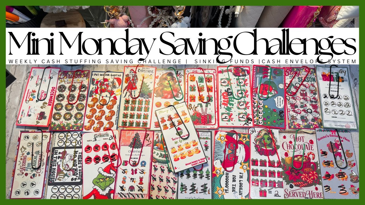 МИНИ-ПОНЕДЕЛЬНИК | ДЕКАБРЬСКАЯ НЕДЕЛЯ 5 | МИНИ-ЧЕЛЛЕНДЖ ПО НАКОПЛЕНИЮ | АКТИВНЫЕ ФОНДЫ | НАПОЛНЕН...