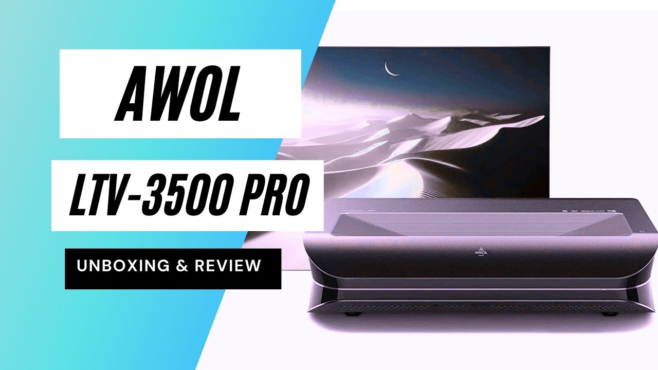 AWOL LTV-3500 Pro Projektor [ Unboxing & Review ] TuToTV