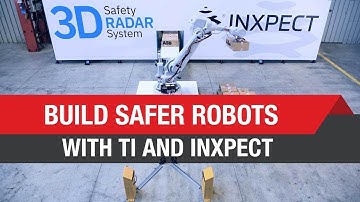Virtual safety guard demo for industrial robots using TI mmWave