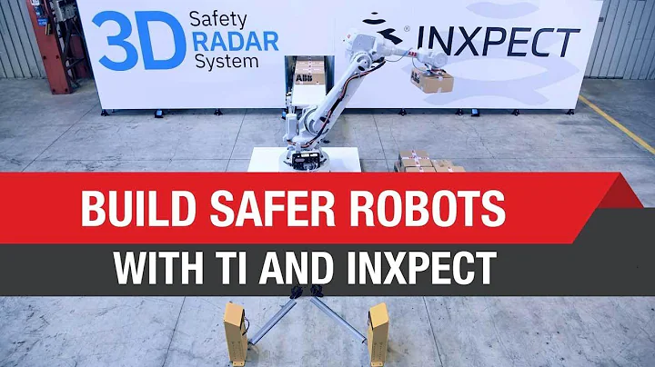 Virtual safety guard demo for industrial robots using TI mmWave