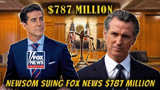 Fox News SUED by Newsom! Edited Trump Clip Sparks $787M Fight! 😡🎬