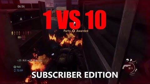 1 vs 10 Comeback (Subscriber Edition) - The Last of Us: Remastered Multiplayer (Wharf)