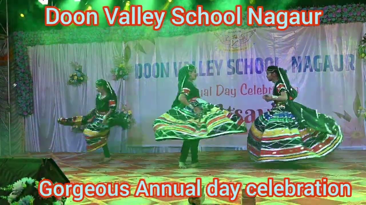 Grand Annual function @ Doon Valley School Nagaur, Rajasthan