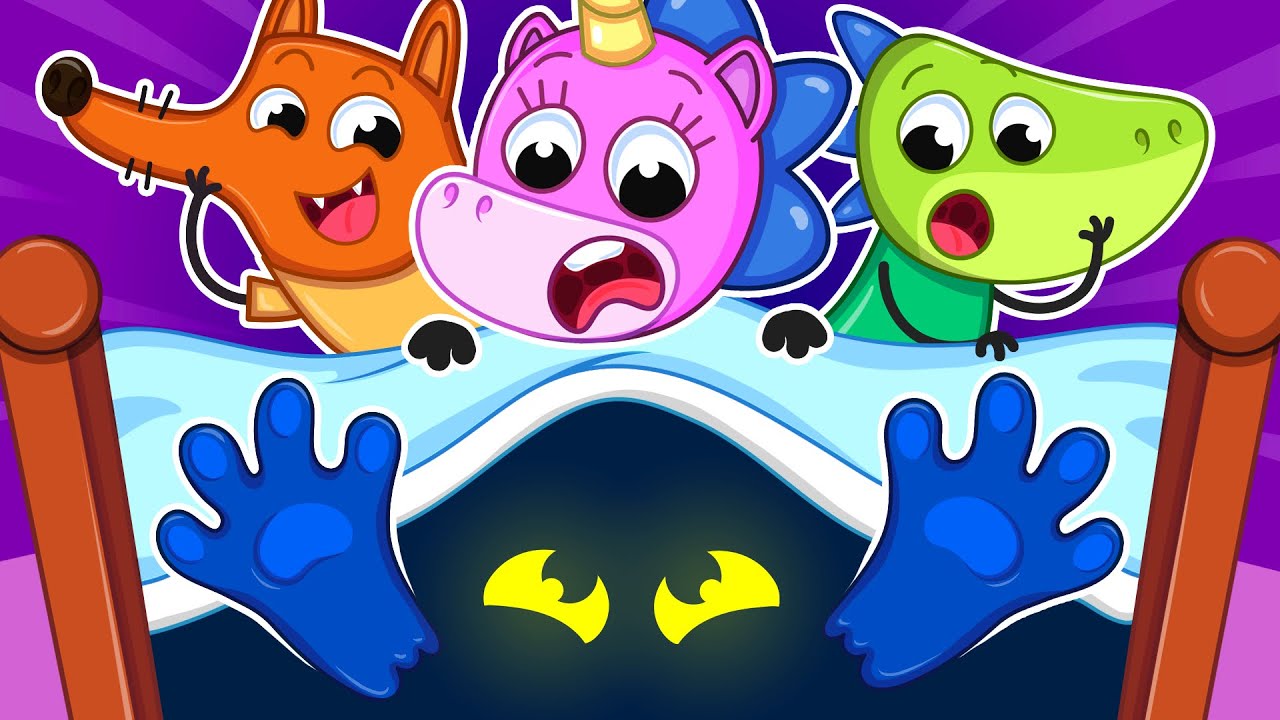 ⚠️mimimama⚠️ Monster Under the Bed! | Don't Be Afraid of Monster! 🧌🏠 | Teeny