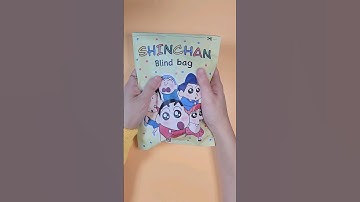 Shinchan blind bag 짱구는 못말려 블라인드백 #shinchan #blindbag #papercraft #짱구#asmr