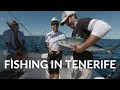 Fishing in Tenerife - we caught barracuda and bonito