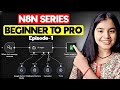 n8n Series Episode 1 | Beginner to Pro Automation Guide