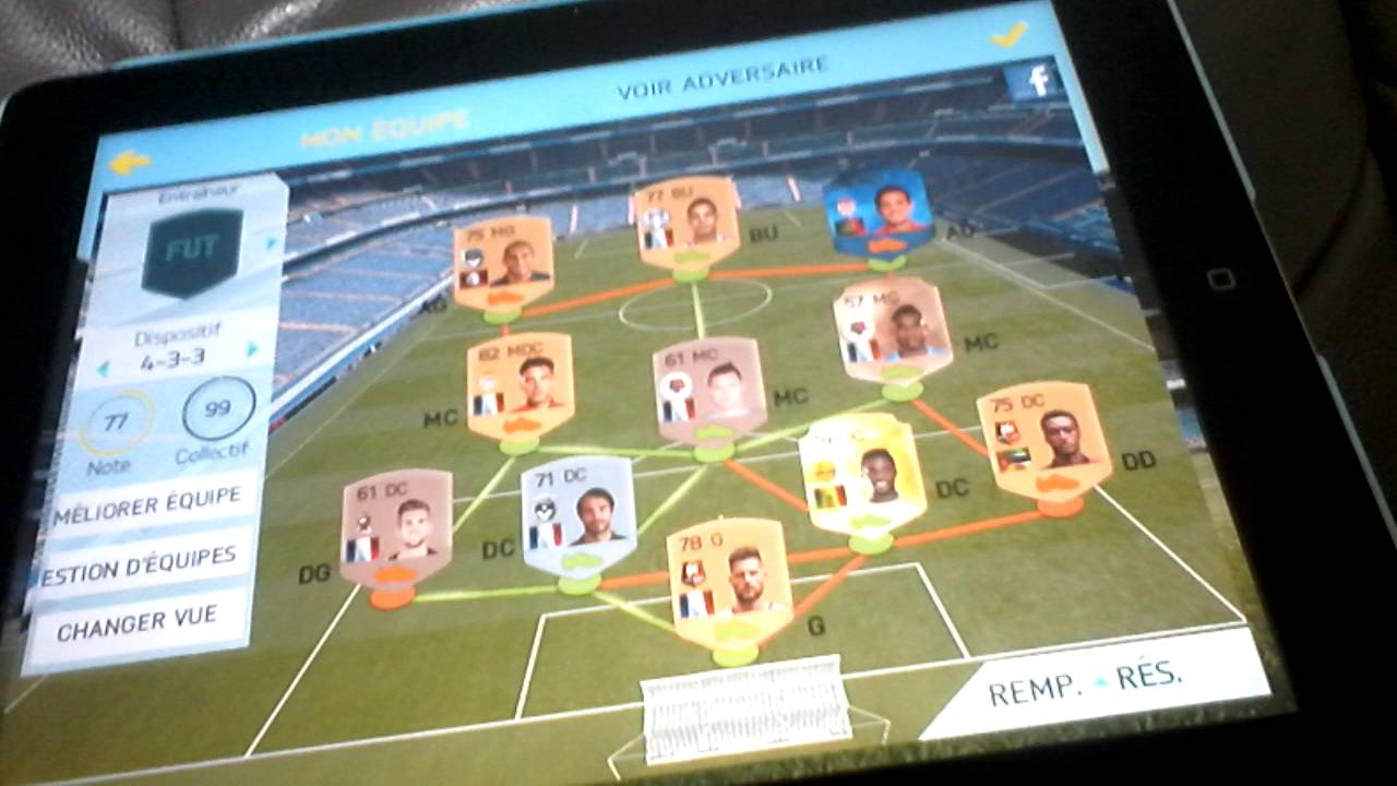 Comment avoir des joueurs gratuit sur fifa 15 ios - YouTube