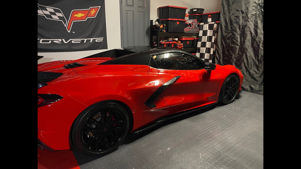 Maxton wingless side skirt install & review C8 Corvette Stingray mod no 5VM From Paragon Performance