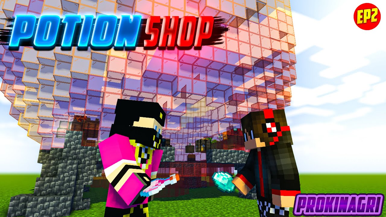I BUILD AN ILLEGAL SHOP in This SURVIVAL SMP ||ProKiNagri||