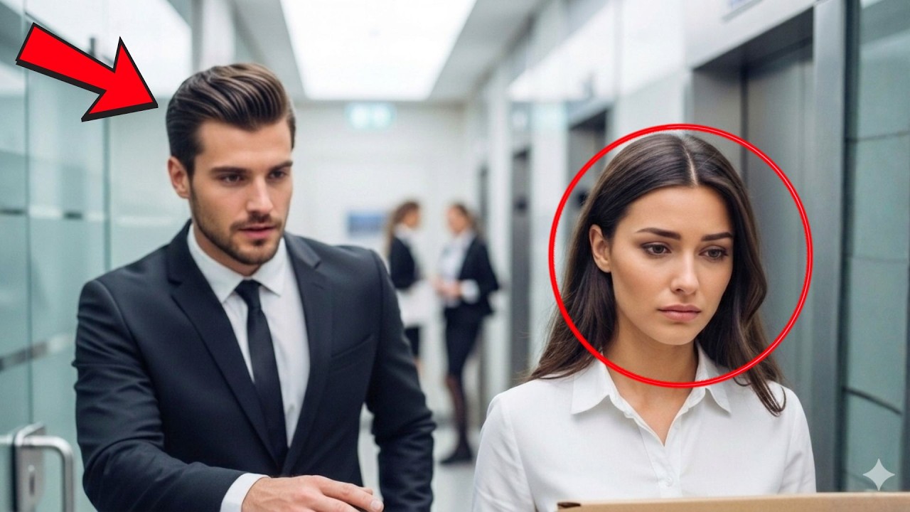 C'était son dernier jour, personne ne lui a dit au revoir… le milliardaire l’a suivie dehors seul!