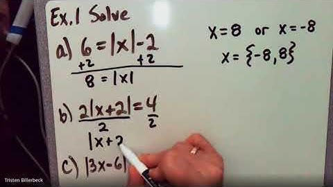 Envision Algebra 1 - 1.7 Absolute Value Equalities and Inequalities