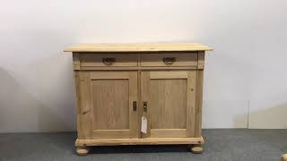 Small Antique Kitchen Cupboard for sale - Pinefinders Old Pine Furniture Warehouse