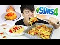 i only ate THE SIMS FOODS for 24 hours!!! lmao
