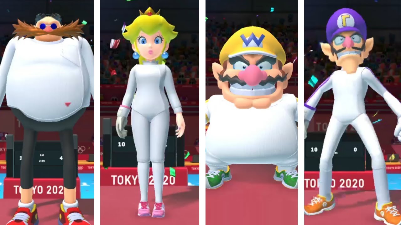 Mario & Sonic at the Olympic Games Tokyo 2020 - Fencing (All Characters)
