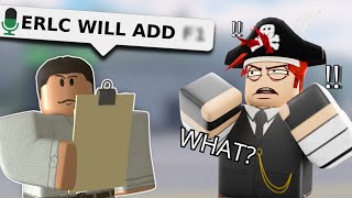 An ERLC Developer Joined My VC... - Roblox Emergency Response VC Highlights/funny moments