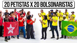 20 Petistas Vs 20 Bolsonaristas Chegam Ao Consenso
