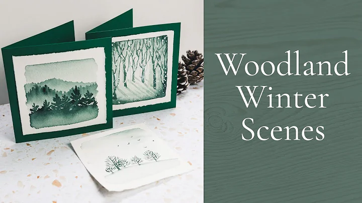 Winter Watercolour Mini Scenes | Perfect for Chris...