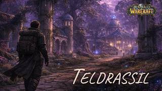 A Walk in Teldrassil 🌙 Night Elf Forests & Calm Ambience | WoW Relaxing Journey screenshot 4