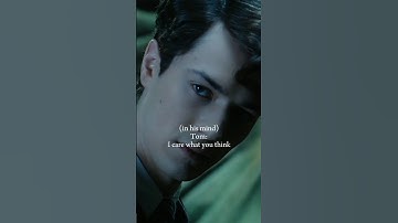 I care what u think #tomriddle #yn #harrypotter