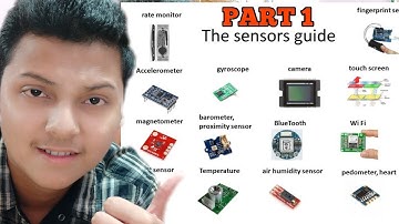 smartphone sensor- Gyroscope, Proximity, Barometer, Magnetometer, Light sensor.. Explained [part-1]