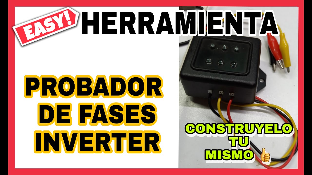 ✅ Como Hacer Un Probador De Fases Para Sistemas INVERTER