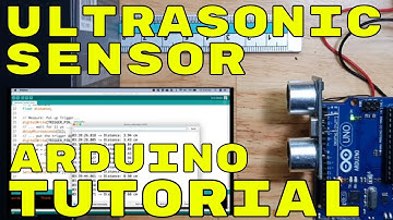 HOW TO USE ULTRASONIC SENSOR HC-SR04 WITH ARDUINO UNO STEP BY STEP TUTORIAL - Distance Measurement