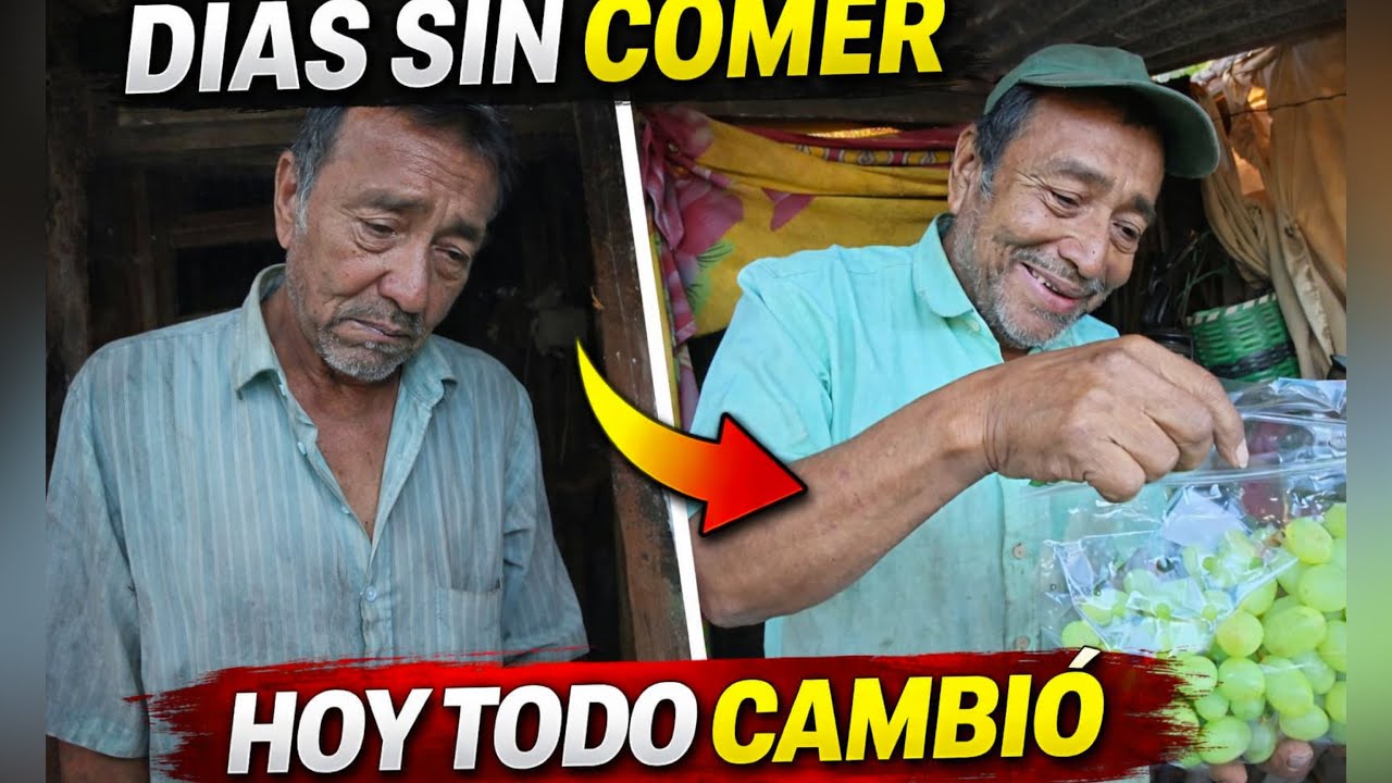 Abuelo muy pobre de El Salvador 🇸🇻 pasaba días sin comer | LE REGALARENOS Una casa 🏡 