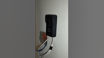 video intercom outdoor unit install