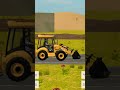 JCB is cutting soil from the pond and dumping it into the pit.#shorts​#ytshorts