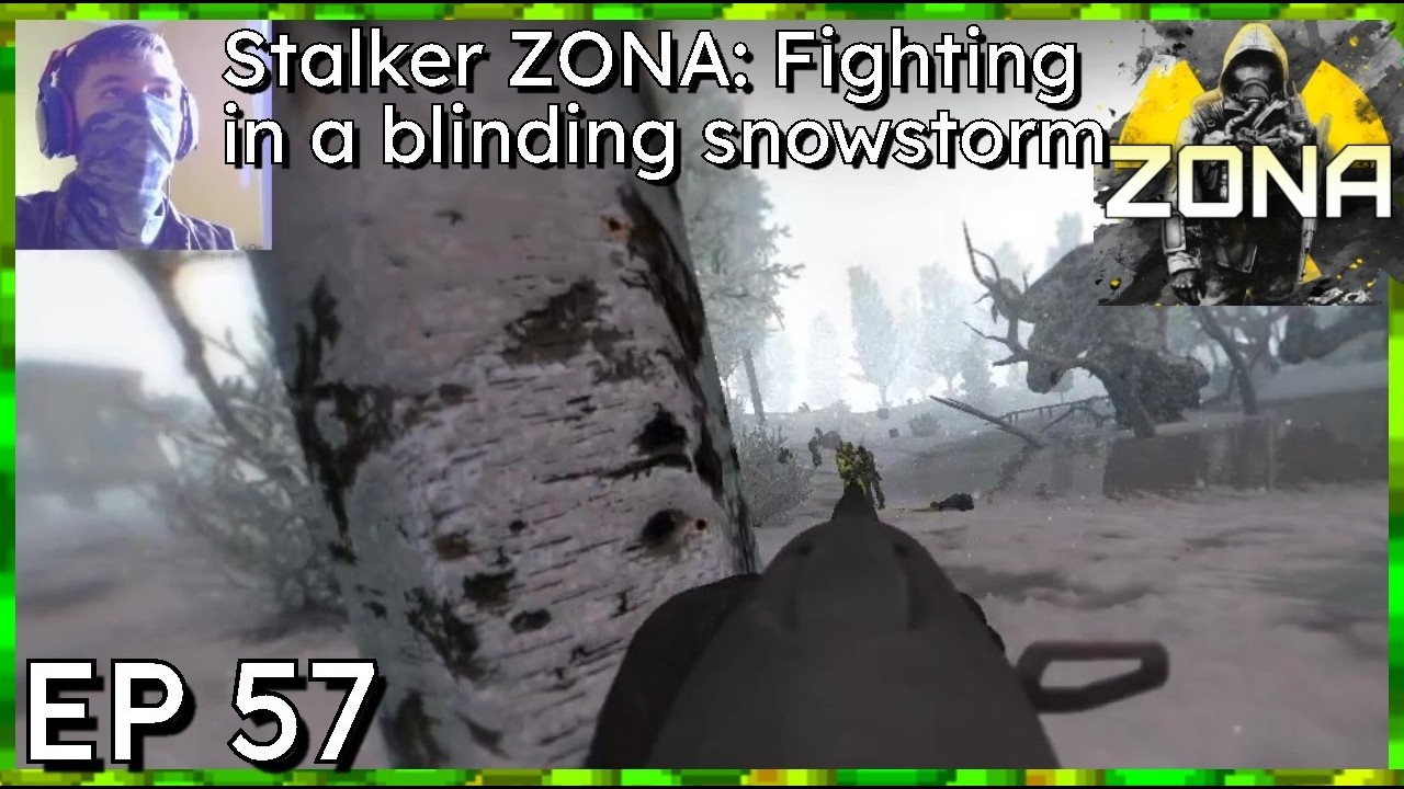 Stalker ZONA - EP 57 - Fights in the blinding snowstorms - YouTube