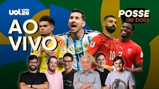 POSSE DE BOLA: MESSI DECIDE E ARGENTINA AVANÇA; EGITO PREJUDICADO? COLÔMBIA CAI! ARNALDO, TRAJANO E+