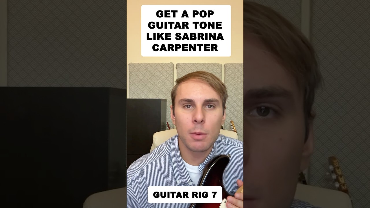 Create a guitar tone inspired by “Bed Chem” by Sabrina Carpenter in Guitar Rig 7. Preset in bio.