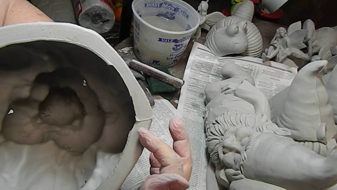 Cleaning Ceramic Greenware P2 YouTube