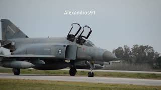 2x F-4E Phantom AUP Hellenic Air Force taxing #f4phantom #f4