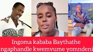 Ingane ka bab'Bekumuzi Luthuli ikhala ngomfowabo ophise ngengoma kababa wabo bengavumelanga