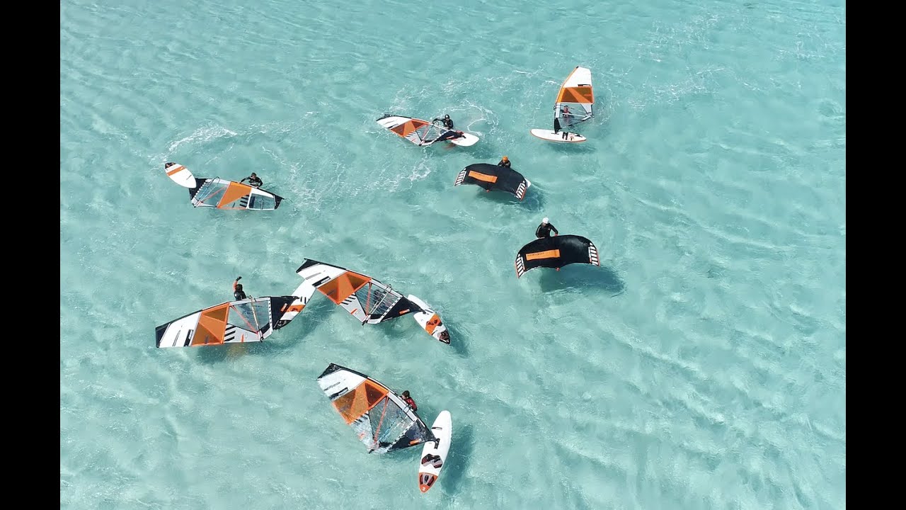 Wingfoil Windfoil et Windsurf avec l'équipe Bonifacio Windsurf Mai 2021