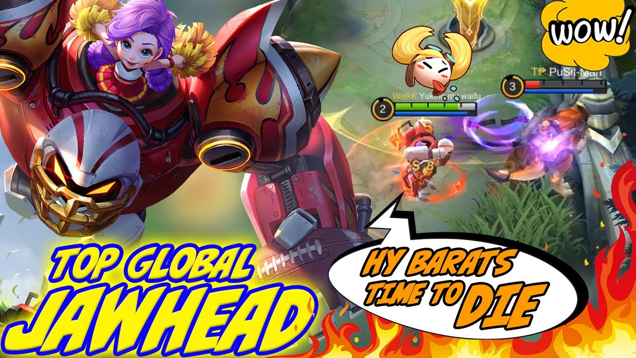 100% Annoying! Jawhead NEW Meta | Best Build Jawhead | Top Global Jawhead - MLBB