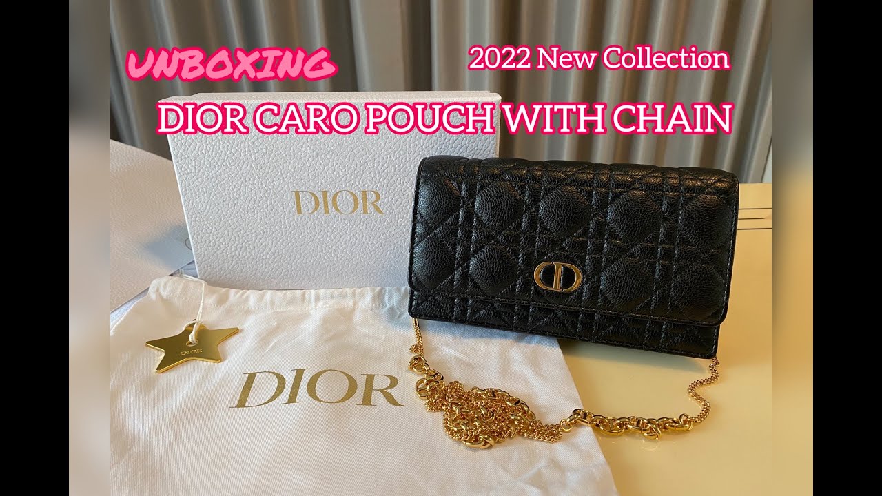 รีวิว DIOR CARO POUCH WITH CHAIN (WOC) รุ่นใหม่ล่าสุด New Collection