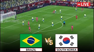 🔴Live : Brazil vs South Korea I FIFA International Friendly Match Stream I eFootball Pes 21 Gameplay