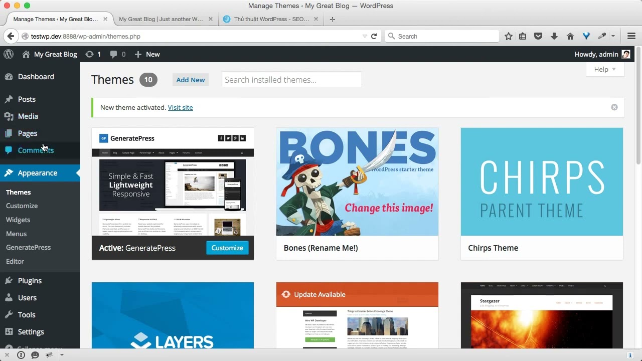 Tổng quan Page Builder by SiteOrigin