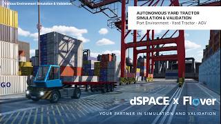 Autonomous Yard Tractor & AGV | Port Simulation & HIL Validation