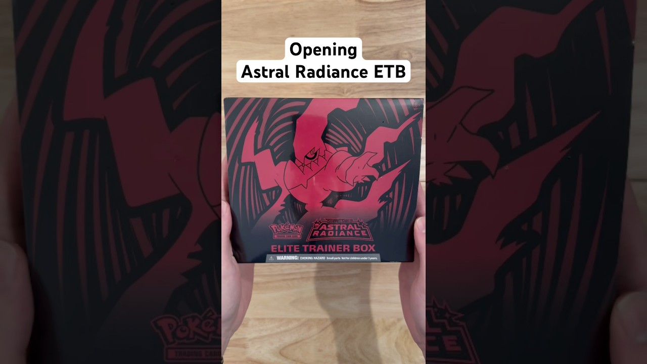 Opening Astral Radiance ETB Pokemon Sword and Shield 
