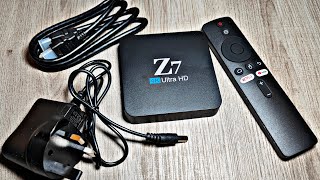 Z7 4K Android TV Box (Review)