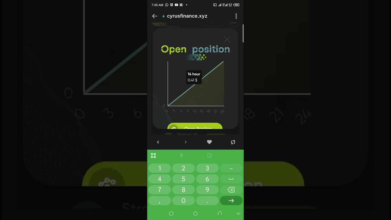 CYRUS FINANCE: FULL TUTORIAL, HOW TO GET STARTED