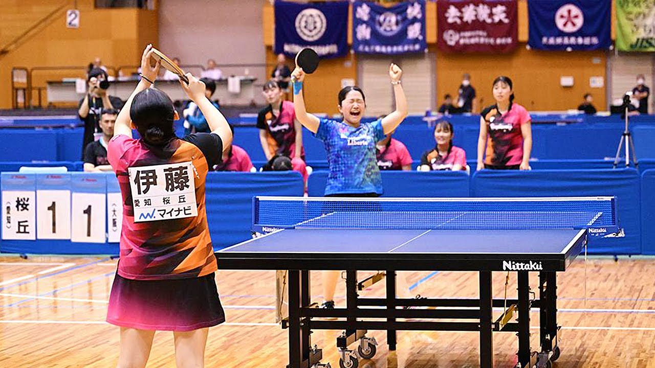 第93回全国高等学校卓球選手権大会ハイライト Day4 女子学校対抗 決勝 #インターハイ #長崎 #卓球レポート