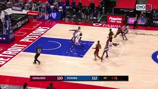 Collin Sexton Huge steal and Scores to send into 2nd OT