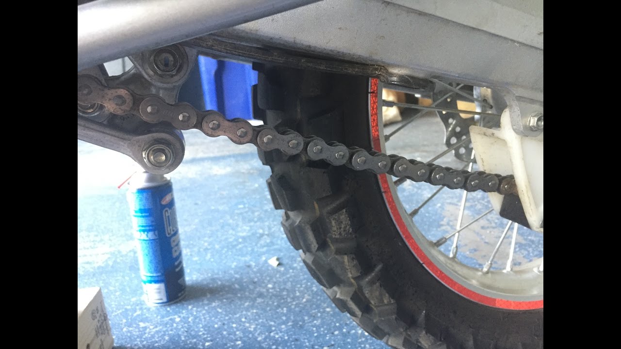 How to Clean a Dirtbike Chain YouTube