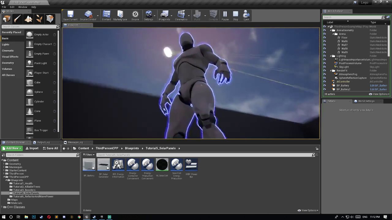 UE4 Energy Generation Series - Tutorial 6 Part 1/2 - Refactoring